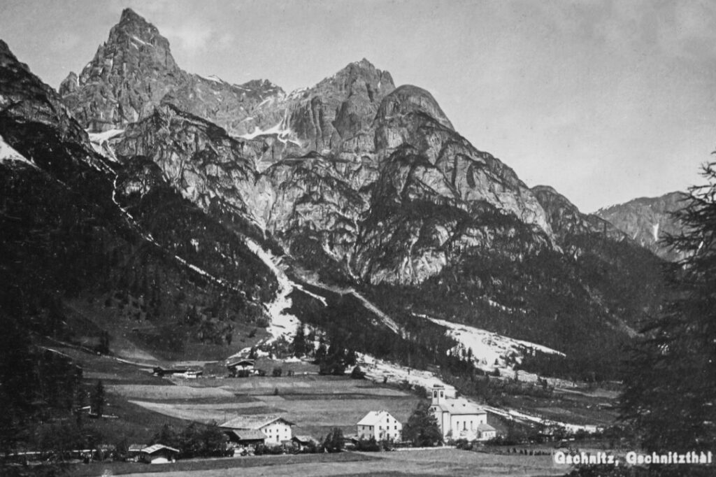 Gschnitz um 1898